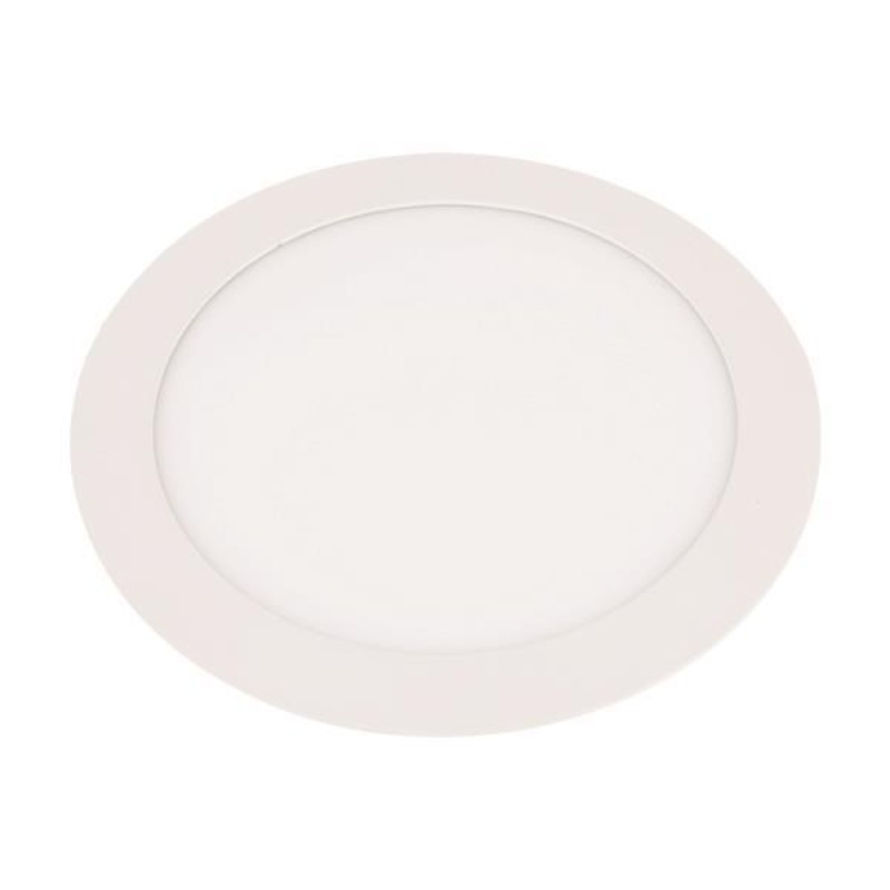 Φωτιστικό χωνευτό LED SLIM 20W σατινέ Ø22,5x1εκ.