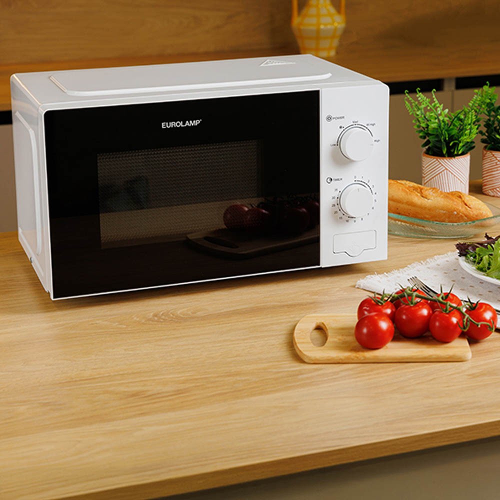 Φούρνος Μικροκυμάτων 20L λευκός 700W Υ26,3χ45,5χ34,1εκ.