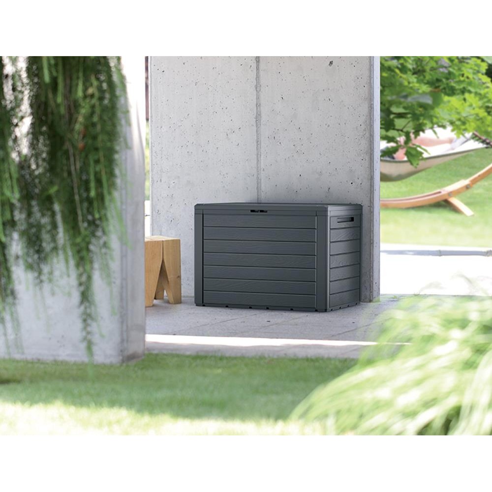 Μπαούλο αποθήκευσης κήπου 280 lt Υ55x116x43.8εκ