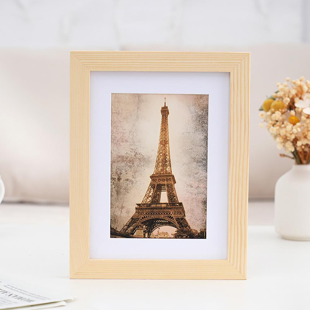 Κορνίζα τοίχου ξύλινη με ακρυλικό τζάμι Υ30x21εκ.