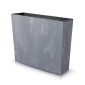 Ζαρντινιέρα γκρι beton effect Y49,8x58x18εκ.