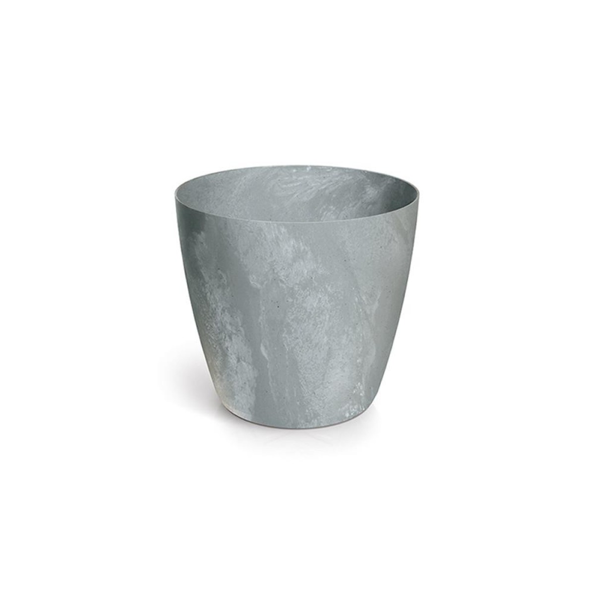 Γλάστρα - κασπώ Beton effect γκρι Y14,5xΦ15,8εκ.