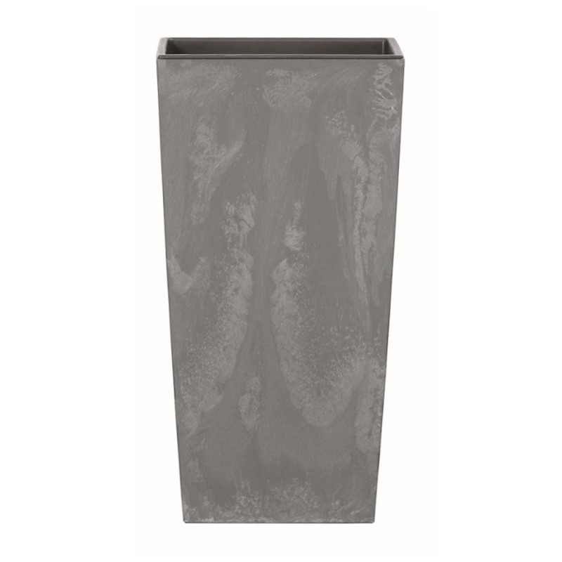 Γλάστρα - κασπώ Urbi beton effect γκρι Y75x40x40εκ. Μεγάλη