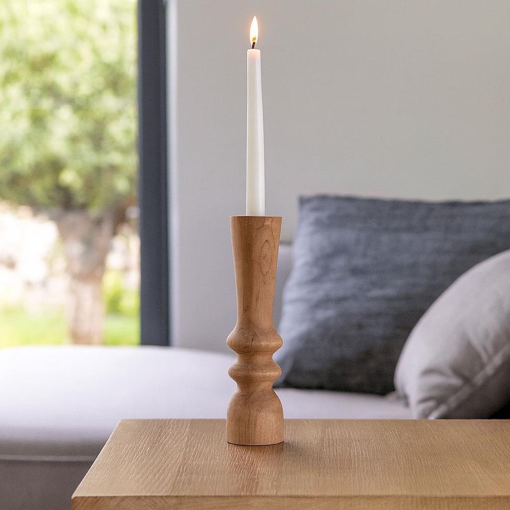 Διακοσμητικό Nextdeco Tribeca ανακυκλωμένο ξύλο teak Ø6x25εκ.