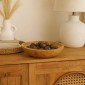 Πιάτο ανακυκλωμένο ξύλο teak Υ4xØ25εκ