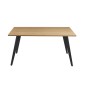 Τραπέζι Nextdeco MDF από ξύλο φτελιάς Υ75x160x90εκ