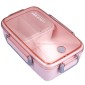 Lunch Box bamboo 3 θέσεων με χωρίσματα Υ7,1x23,4x15εκ.