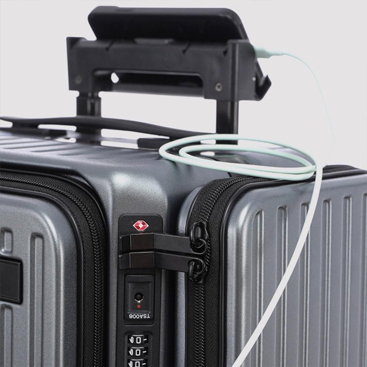 Βαλίτσες σετ 2 ABS 4 ρόδες ροζ 65x42x25εκ και 33x24x15εκ.