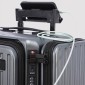 Βαλίτσες σετ 2 ABS 4 ρόδες ροζ 65x42x25εκ και 33x24x15εκ.