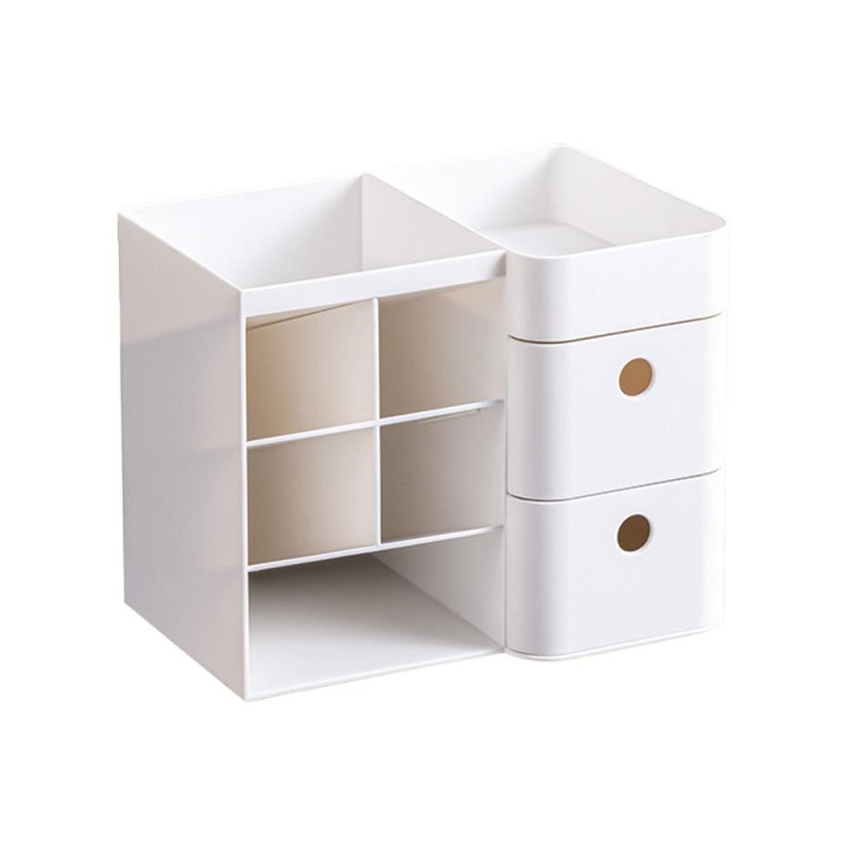 Organizer ή μολυβοθήκη λευκό Y17,5x20,5x15εκ.