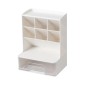 Organizer ή μολυβοθήκη λευκό Y24x18x14,5εκ.