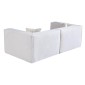 Compressed Nextdeco καναπές τριθέσιος κοτλέ ιβουάρ Υ63x208x101εκ.