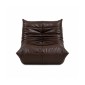 Πολυθρόνα Nextdeco Togo eco leather καφέ Υ70x97x85εκ.