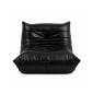 Πολυθρόνα Nextdeco Togo eco leather μαύρη Υ70x97x85εκ.