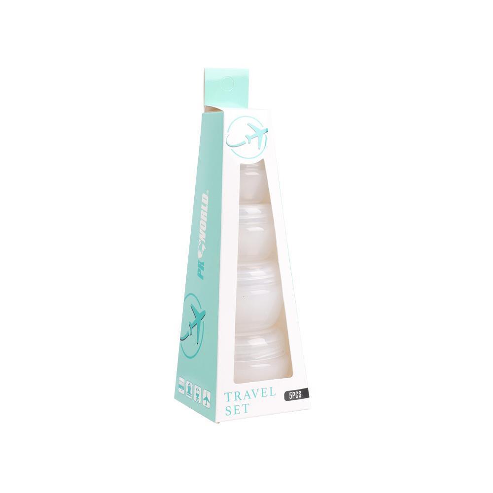 Σετ 5 βαζάκια ταξιδίου