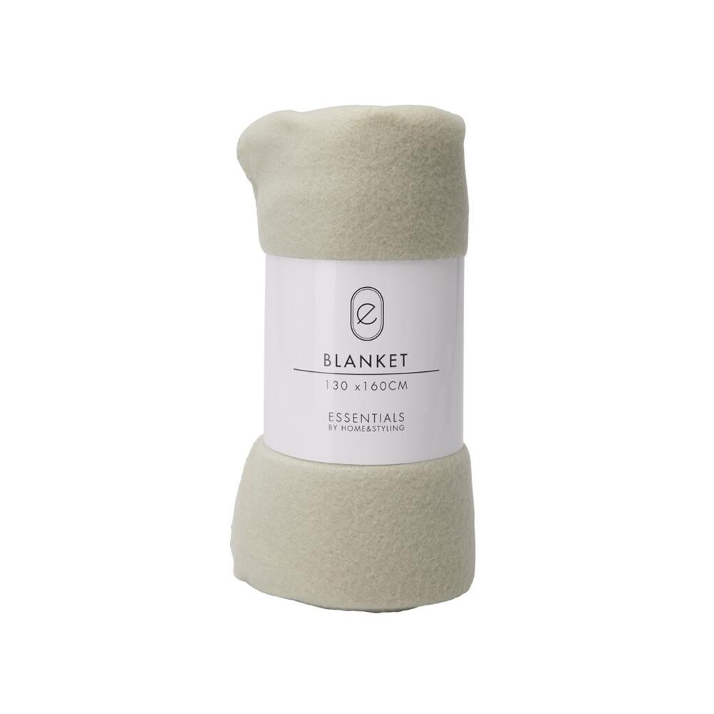 Κουβέρτα Fleece πράσινο 130x160εκ.