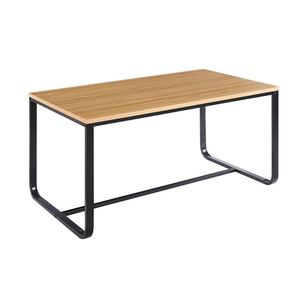 Τραπέζι - γραφείο Nextdeco ξύλινο και μεταλλικό σκελετό Υ75x160x90εκ.