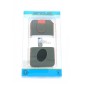 Θήκη Protect Ancus για Apple iPhone SE 5 5S 5C Nokia 105 TA-1174 και Huawei Y360 Δέρμα Μαύρη με Κόκκινη Ραφή