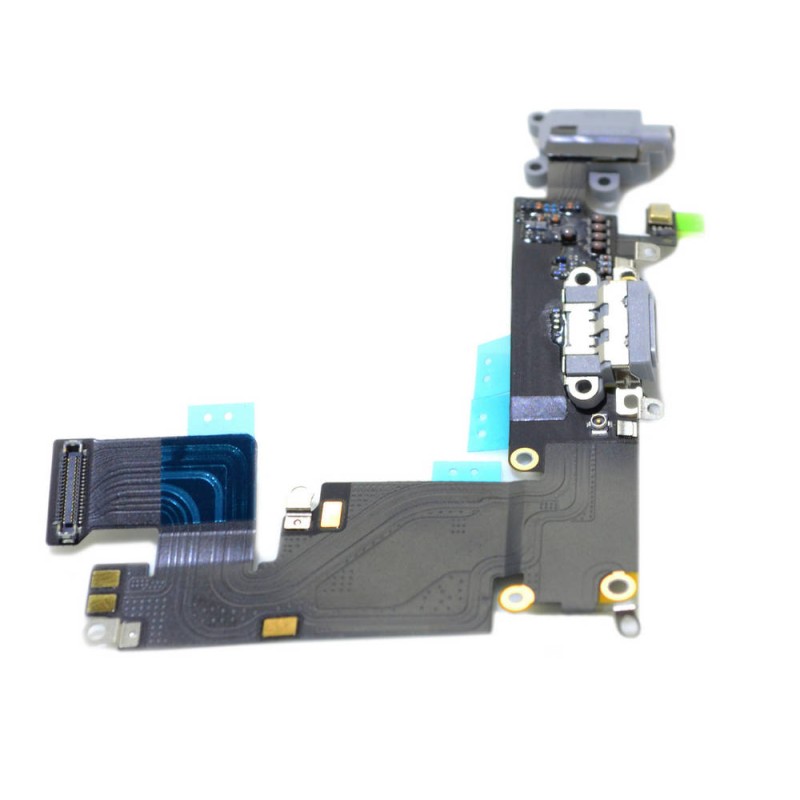 Επαφή Φόρτισης Apple iPhone 6 Plus με Μικρόφωνο και Επαφή Ακουστικών Γκρί OEM Type A