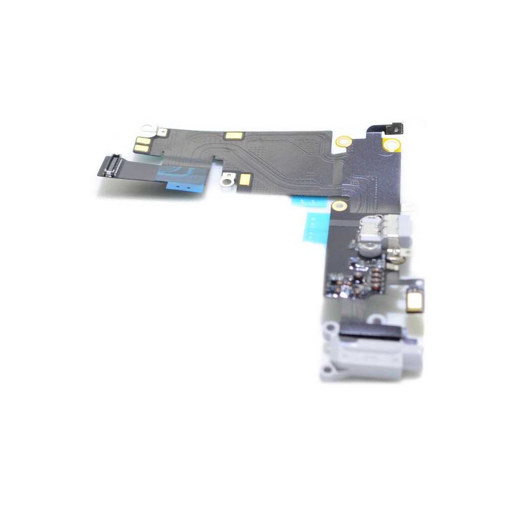 Επαφή Φόρτισης Apple iPhone 6 Plus με Μικρόφωνο και Επαφή Ακουστικών Λευκό  OEM Type A