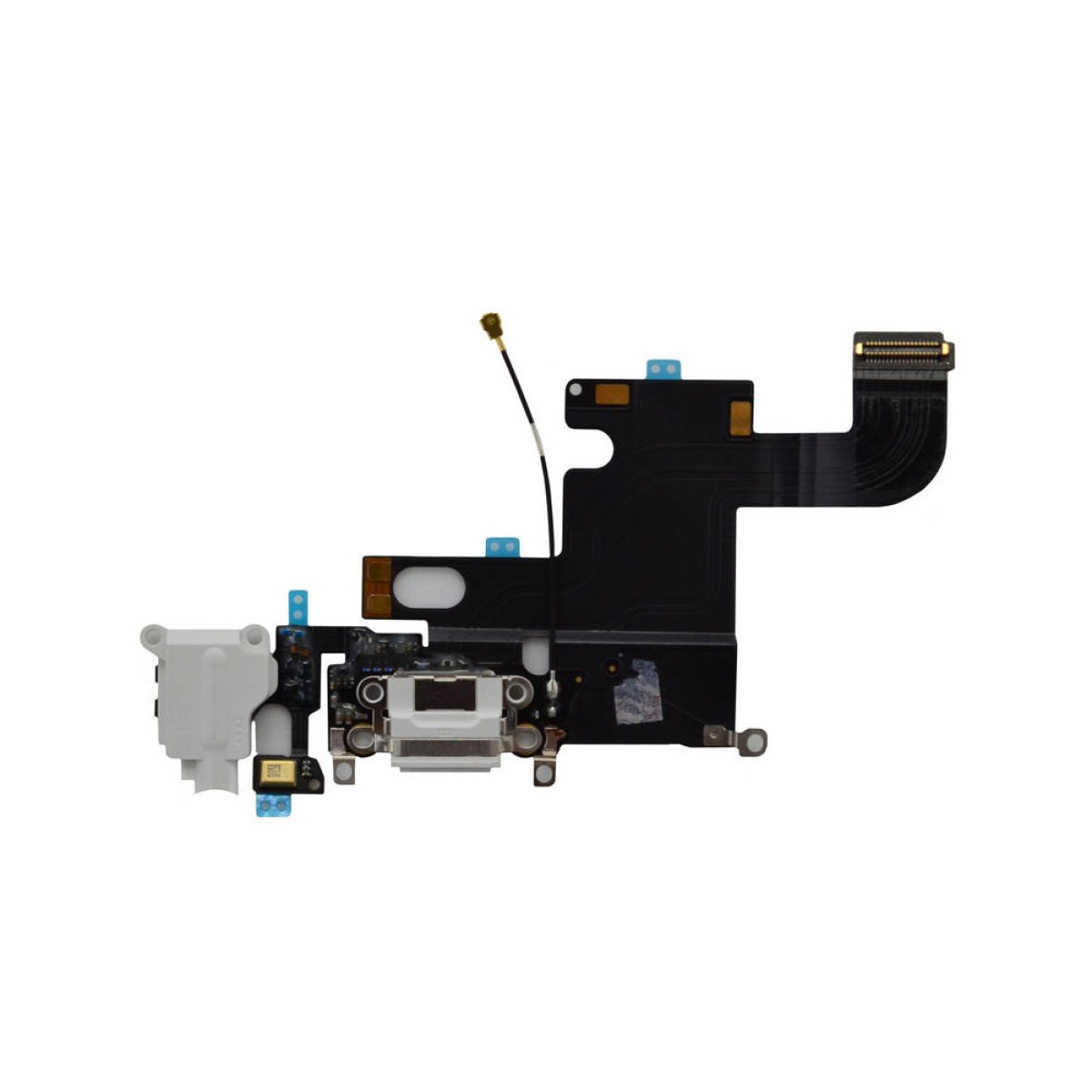 Επαφή Φόρτισης Apple iPhone 6 με Μικρόφωνο και Επαφή Ακουστικών Λευκό 821-1853-A Type A+