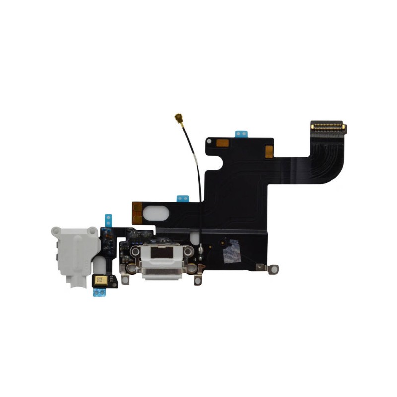 Επαφή Φόρτισης Apple iPhone 6 με Μικρόφωνο και Επαφή Ακουστικών Λευκό 821-1853-A Type A+