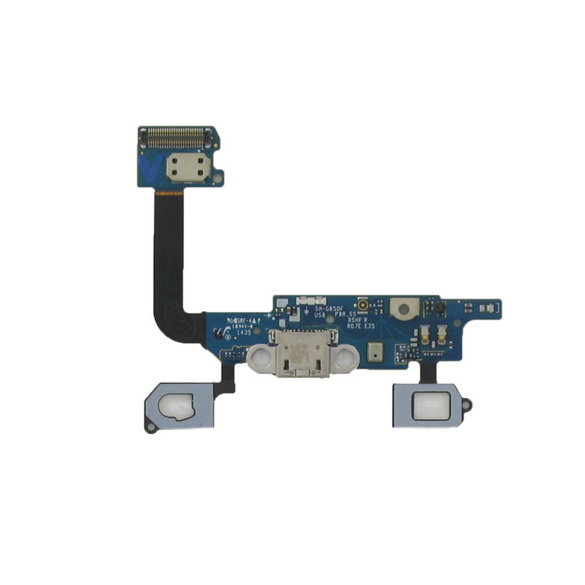 Καλώδιο Πλακέ Samsung SM-G850F Galaxy Alpha με Επαφή Φόρτισης, Μικρόφωνο, Πλήκτρα Αφής και Κεντρικό Πλήκτρο Original GH96-07455A