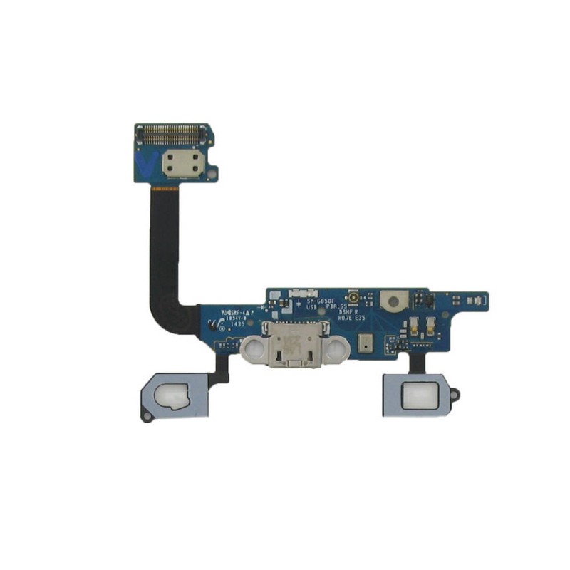 Καλώδιο Πλακέ Samsung SM-G850F Galaxy Alpha με Επαφή Φόρτισης, Μικρόφωνο, Πλήκτρα Αφής και Κεντρικό Πλήκτρο Original GH96-07455A
