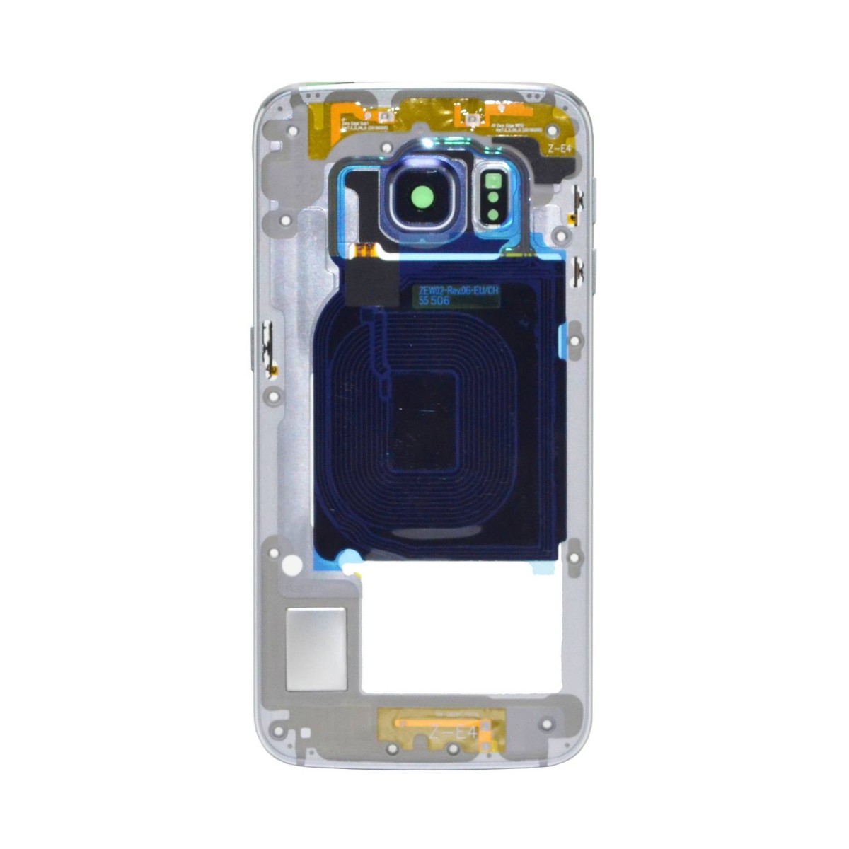 Πίσω Κάλυμμα Samsung SM-G925F Galaxy S6 Edge Μαύρο Original GH96-08376A