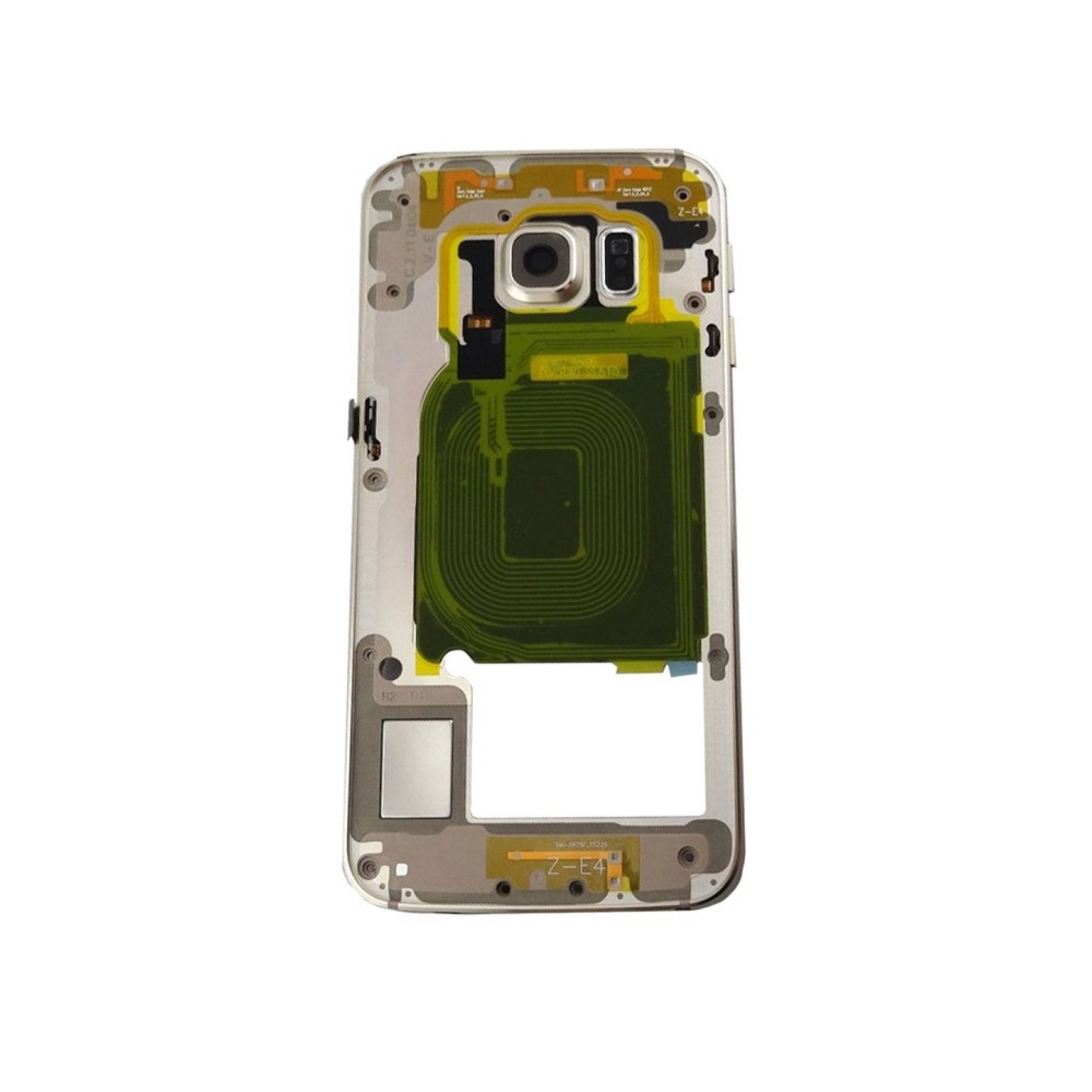 Πίσω Κάλυμμα Samsung SM-G925F Galaxy S6 Edge Χρυσαφί Original GH96-08376C