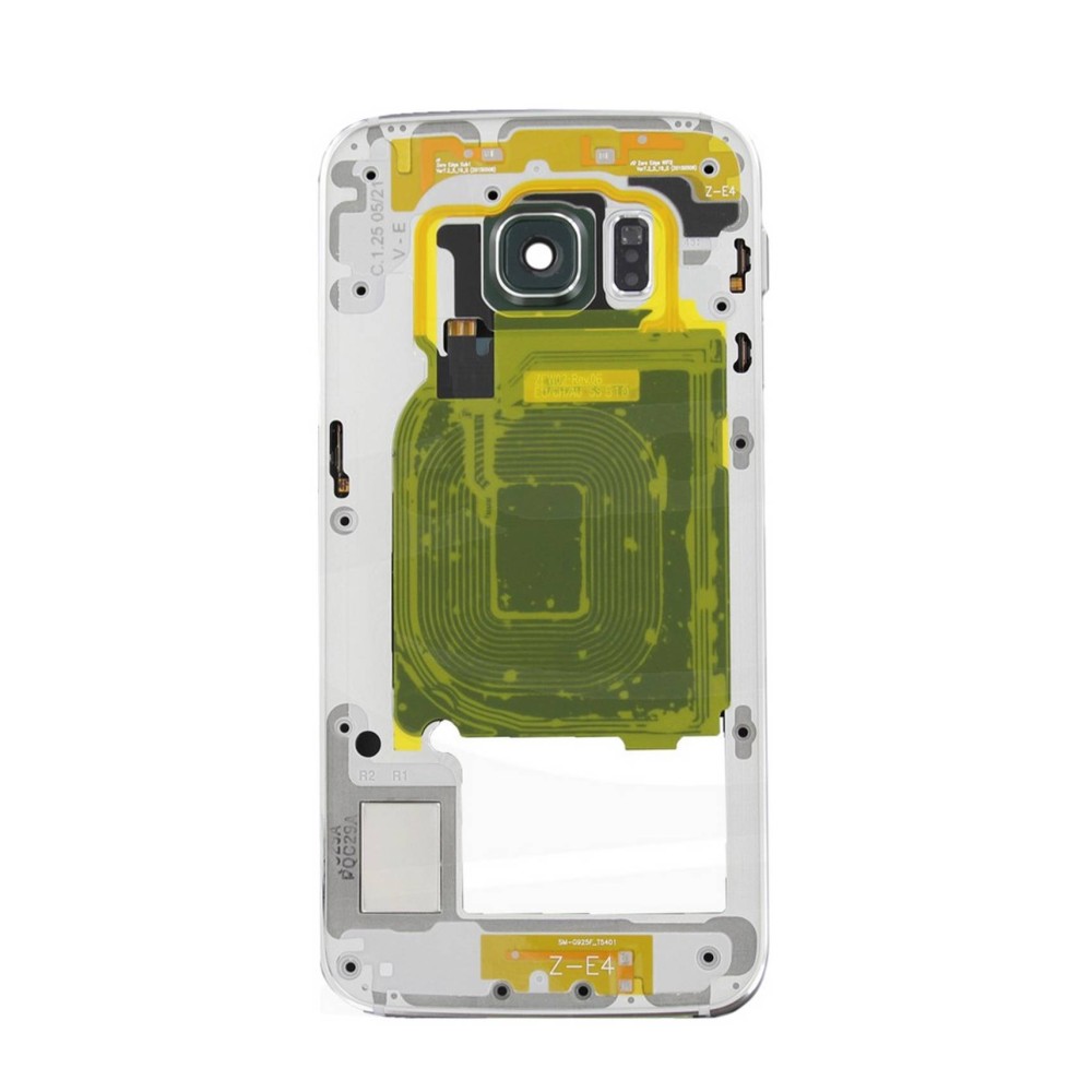 Πίσω Κάλυμμα Samsung SM-G925F Galaxy S6 Edge Πράσινο Original GH96-08376E