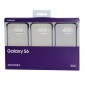 Θήκη Faceplate Samsung Clear Cover EF-QG920BKEGCN για SM-G920F Galaxy S6 Μαύρο - Χρυσό - Ασημί