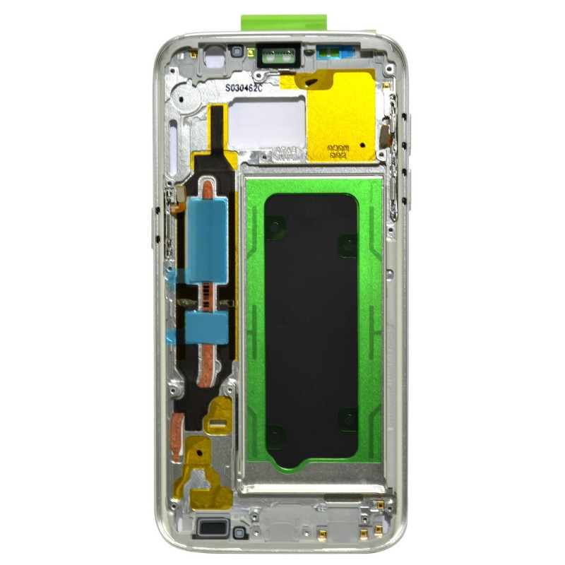 Πλαίσιο Οθόνης Samsung SM-G930F Galaxy S7 Λευκό Original GH96-09788D
