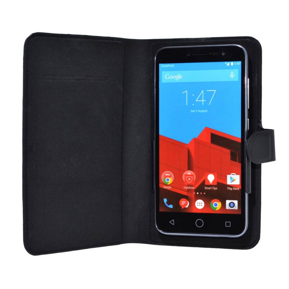 Θήκη Book Ancus Grab Series Universal για Smartphone έως 6.0" Μαύρη
