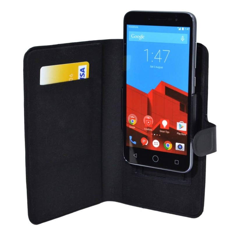 Θήκη Book Ancus Grab Series Universal για Smartphone έως 6.0" Μαύρη