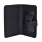 Θήκη Book Ancus Grab Series Universal για Smartphone έως  6.5" Μαύρη