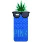 Θήκη Σιλικόνης Ancus Pineapple για Apple iPhone 6 Plus/6S Plus Μπλέ