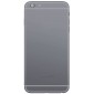 Πίσω Κάλυμμα Apple iPhone 6 με Σετ Κουμπιών και Sim Tray Ασημί Swap