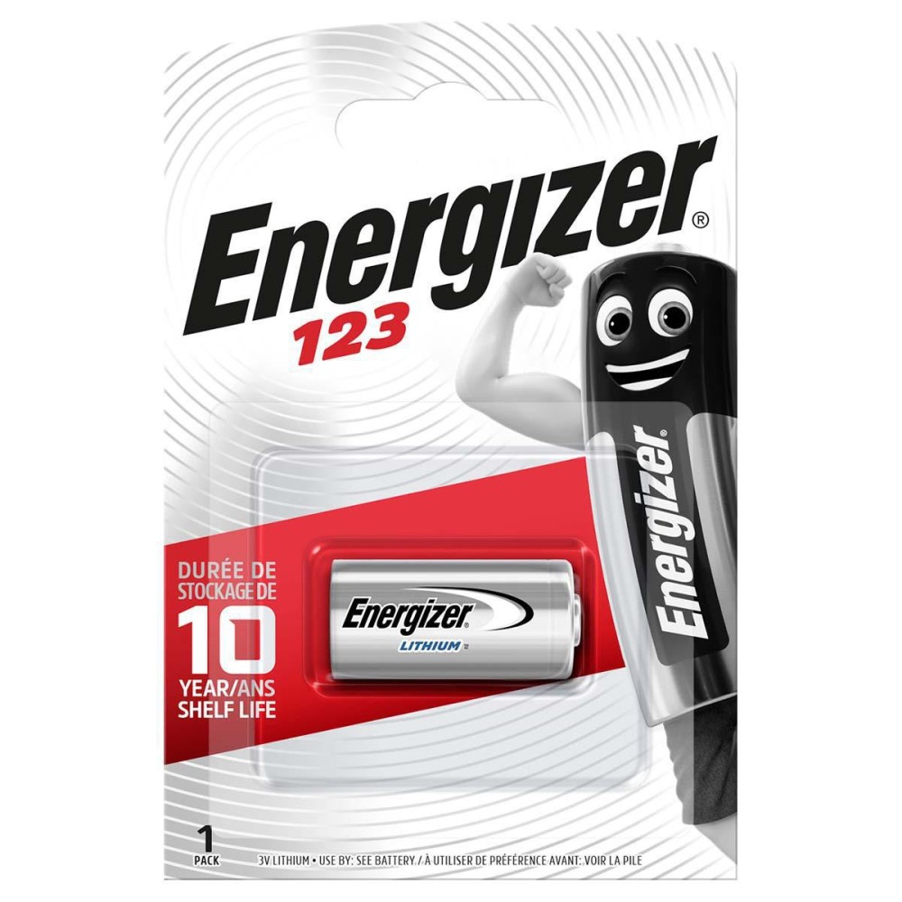 Μπαταρία Lithium Energizer CR123 3V Τεμ. 1
