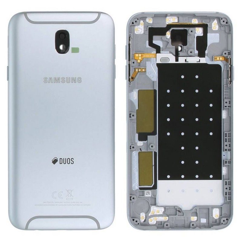 Καπάκι Μπαταρίας Samsung SM-J730F Galaxy J7 (2017) Ασημί Original GH82-14448B