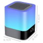 Φορητό Ηχείο Bluetooth Musky DY28 Plus 5W με Διάφ. Χρωματ Οθόνη Ξυπνητήρι Αισθ. Αφής Ενσωματωμένο Μικρόφωνο και USB