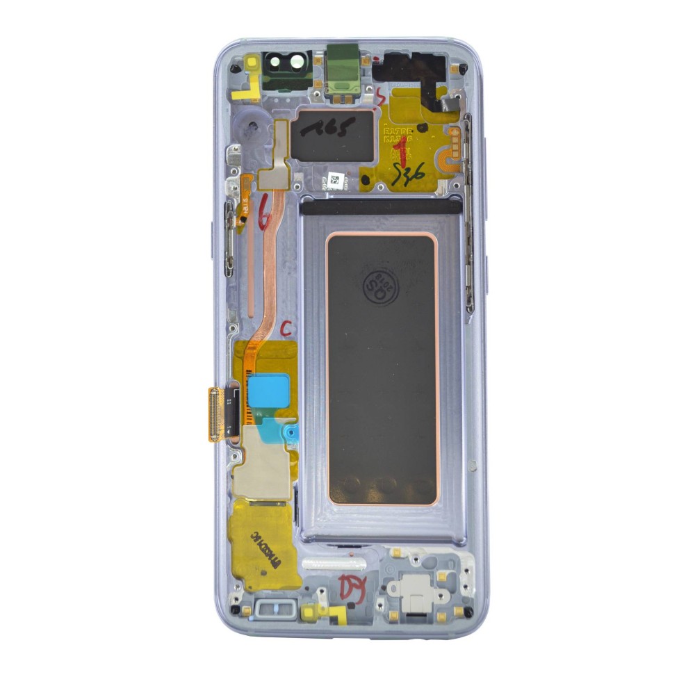Γνήσια Οθόνη & Μηχανισμός Αφής Samsung SM-G950F Galaxy S8 Γκρί, Βιολετί GH97-20457C, GH97-20473C
