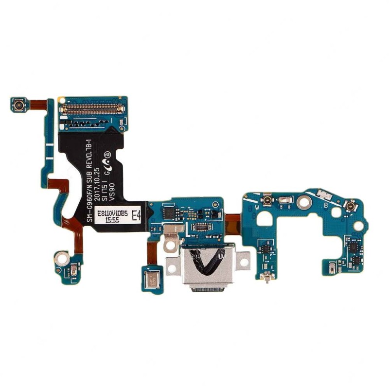 Καλώδιο Πλακέ Samsung SM-G960F Galaxy S9 με Επαφή Φόρτισης, USB-C και Μικρόφωνο Original GH97-21684A
