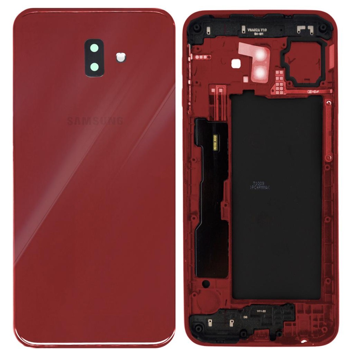 Καπάκι Μπαταρίας Samsung SM-J610F Galaxy J6+ (2018) Κόκκινο Original GH82-17872B