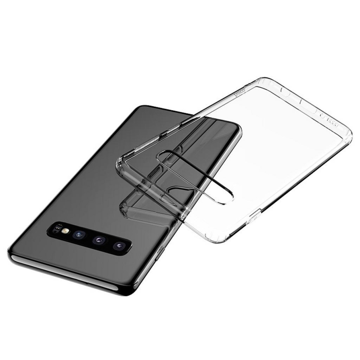 Θήκη Hoco Light Series TPU για Samsung SM-G975F/DS Galaxy S10+ Διάφανη