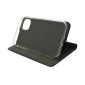 Θήκη Book Ancus Magnetic Canvas για Apple iPhone 11 Pro TPU Σκούρο Μπλε