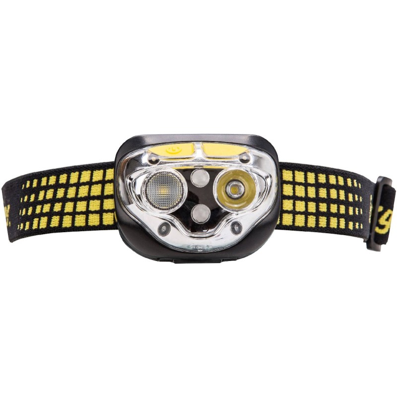 Φακός Κεφαλής Energizer Vision Ultra 450 Lumens IPX4 με 3 Μπαταρίες ΑΑΑ Μαύρο-Κίτρινο