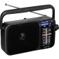Φορητό Ραδιόφωνο Panasonic RF-2400DEG-K 770mW Μαύρο Τροφοδοσία Ρεύματος και Μπαταρίας