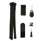 Selfie Stick Tripod Bluetooth LEDISTAR LDX-666 Suit για Φωτογραφικές Μηχανές και Κινητά Τηλέφωνα. Μαύρο Μήκος: 25cm