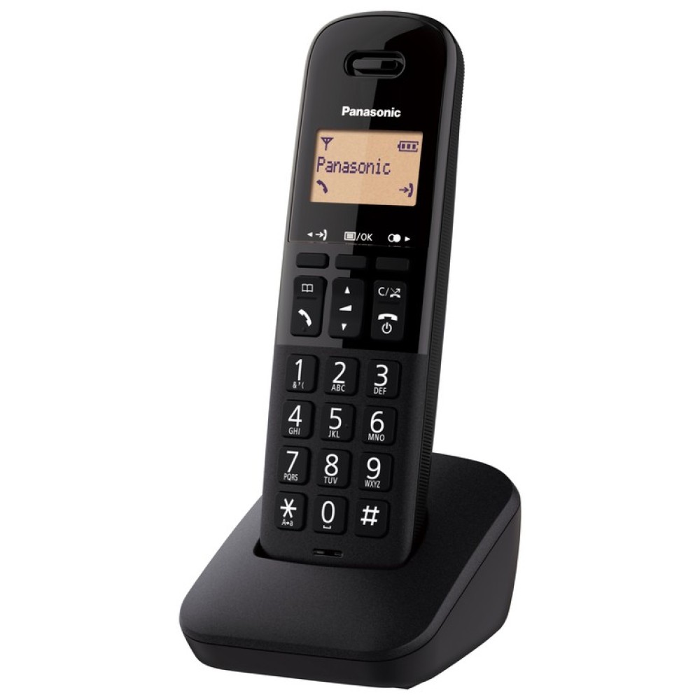 Ασύρματο Ψηφιακό Τηλέφωνο Panasonic KX-TGB610 EU Μαύρο με Πλήκτρο Αποκλεισμού Κλήσεων